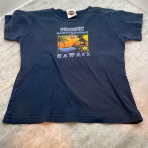 Boys Harley Davidson Hawaii shirt size large